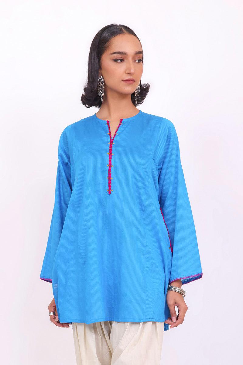 Generation - Shades Of Fall Top - Blue - Studio by TCS