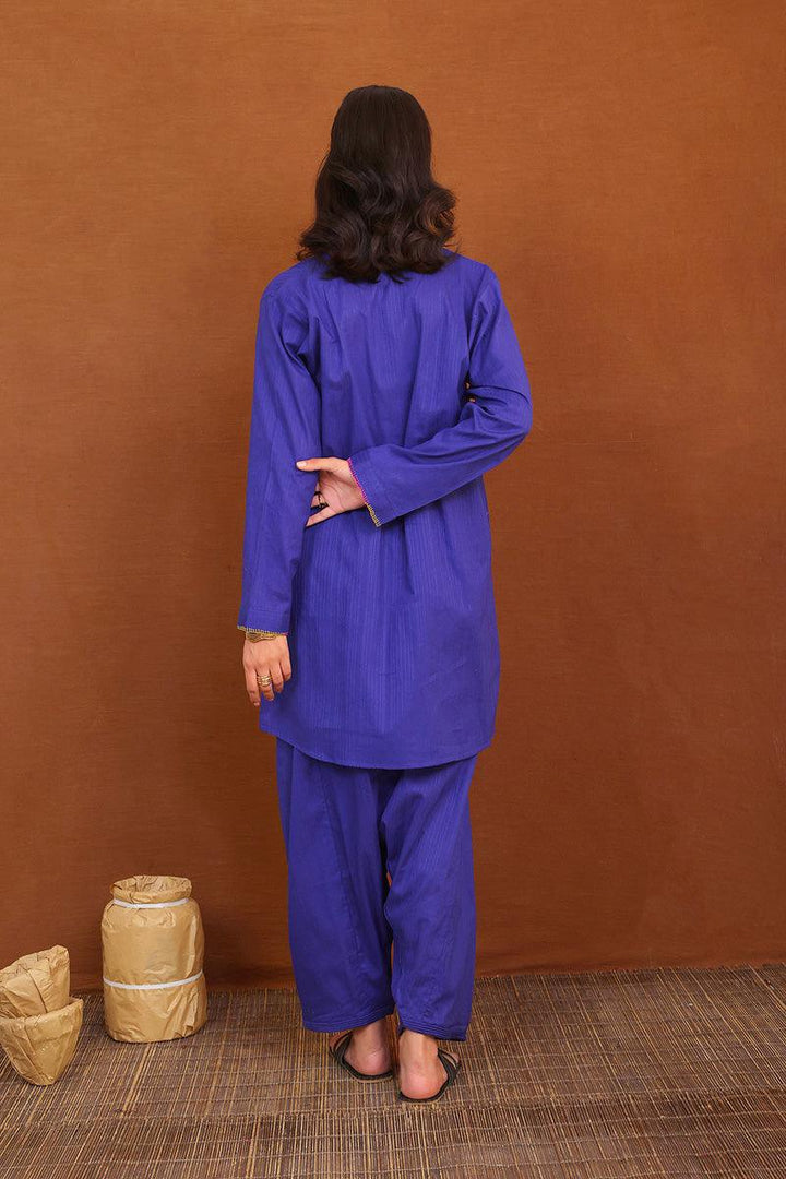 Generation - 2- Piece Shades Of Fall Co-ords - Blue - Studio by TCS