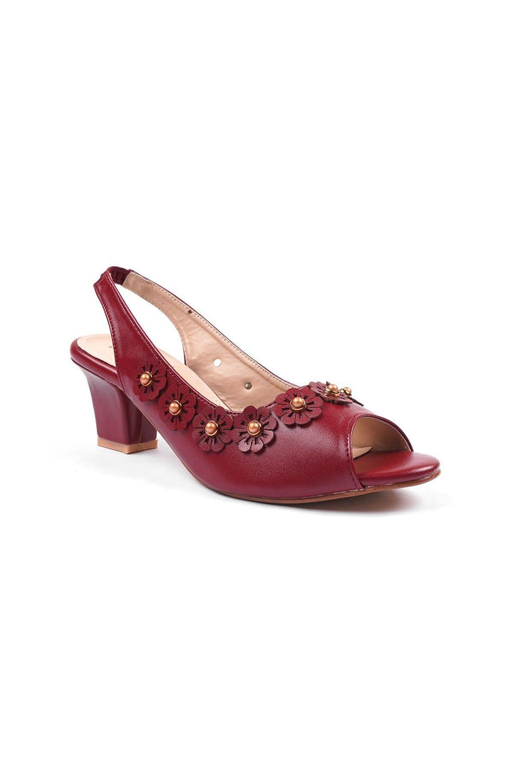 Milli Shoes - Maroon Sandals - 3304