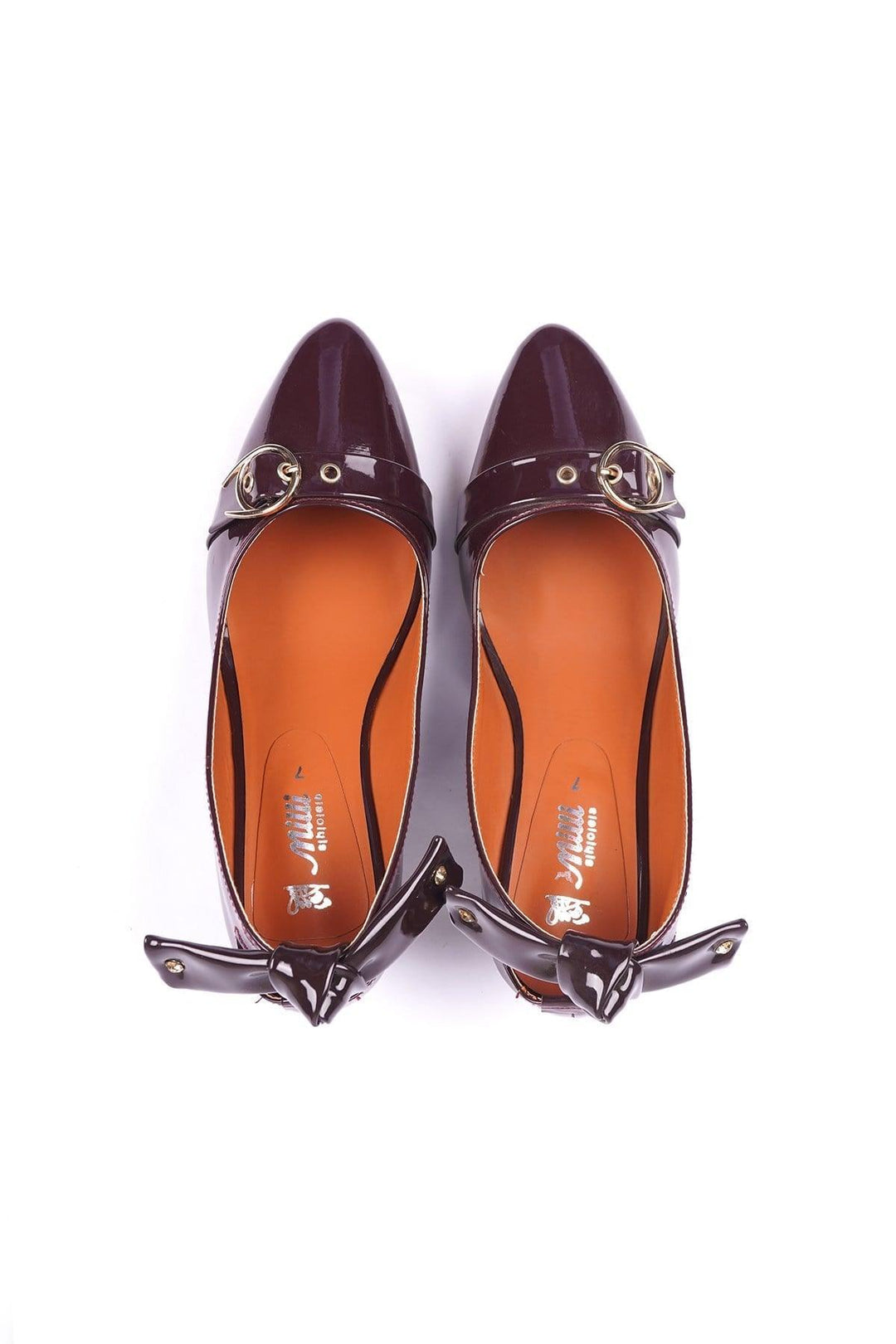 Milli Shoes - Maroon Heels - 7830