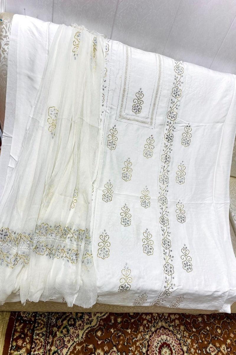 Design by Amina - Silk Tarkashi - 2pc - 10 - Studio by TCS