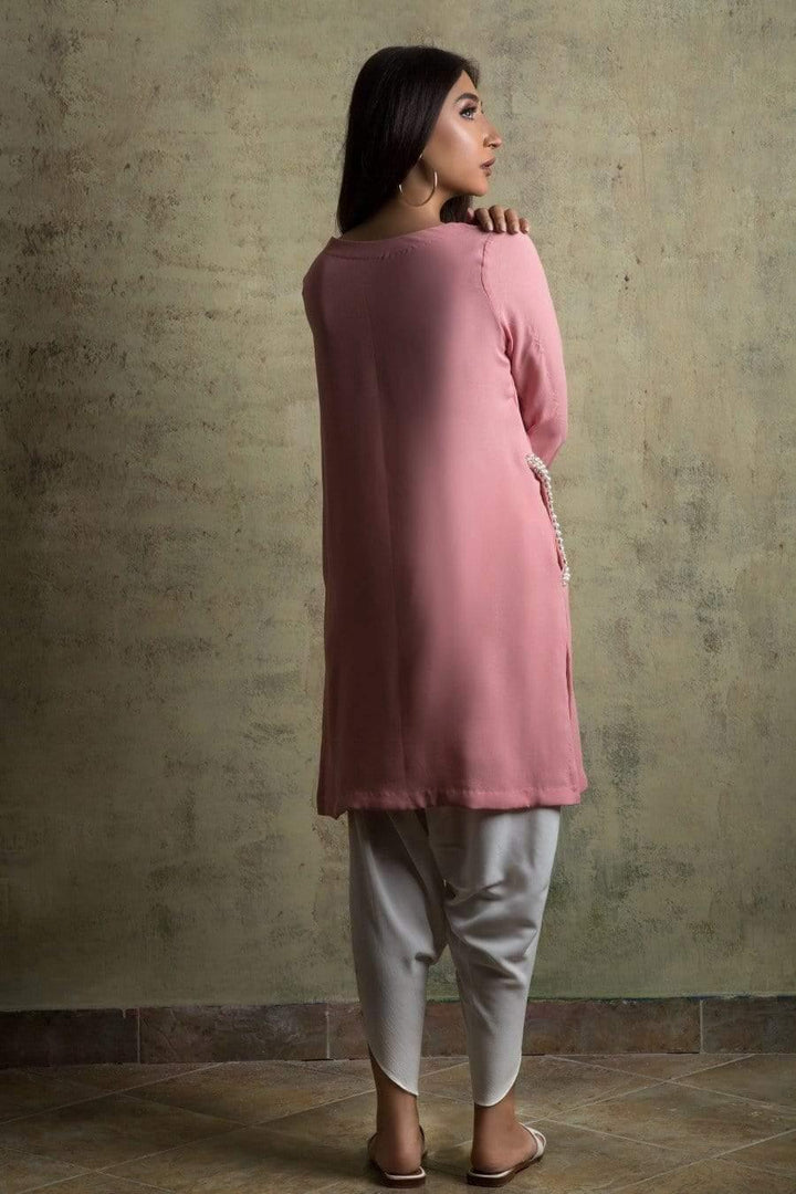 Yasmin Zaman - E-68 - Pink Rose - Georgette - 1 Piece
