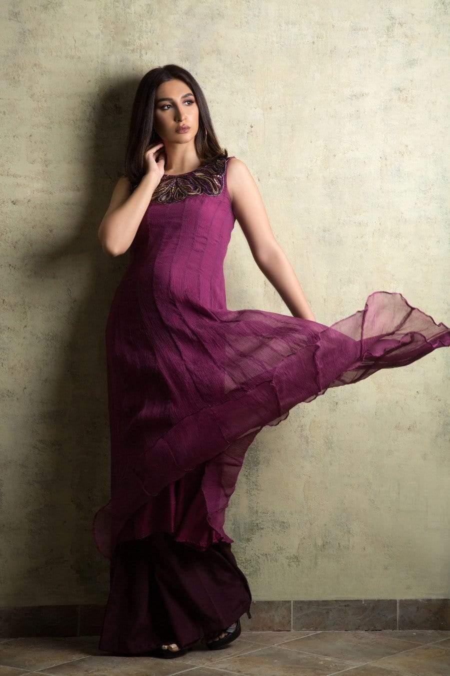 Yasmin Zaman - E-69 - Pure Chiffon - 3 Piece