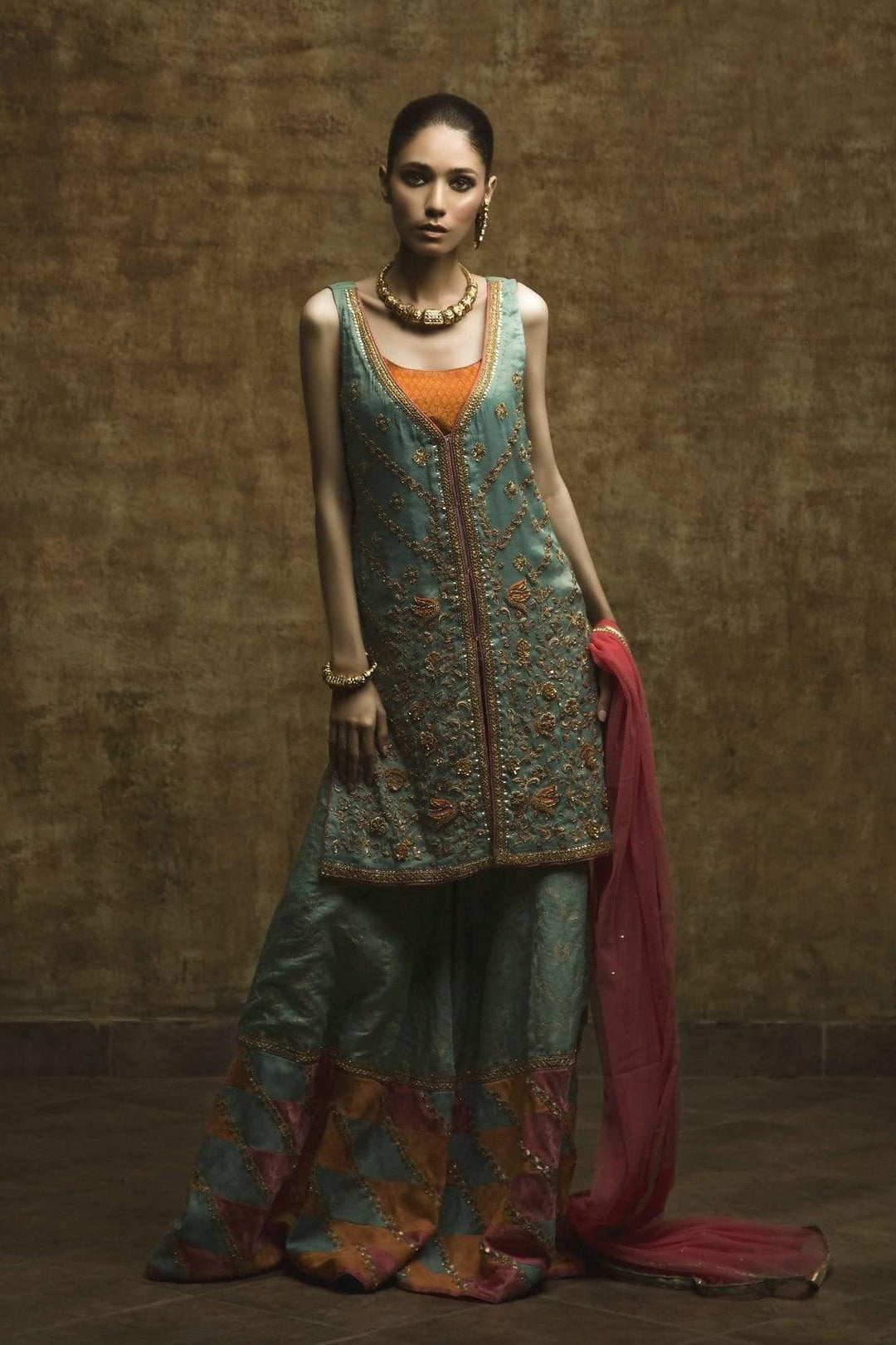 Yasmin Zaman - Ferozi - Mysore - F-169  -3 Piece