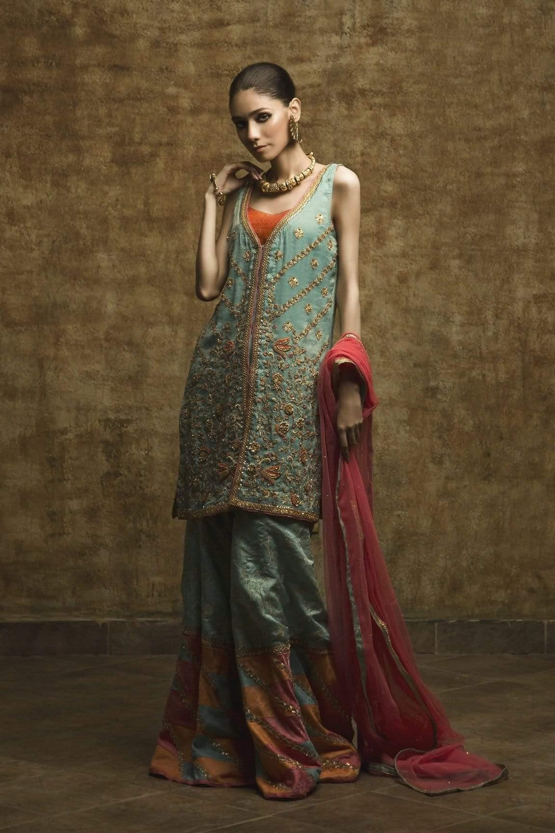 Yasmin Zaman - Ferozi - Mysore - F-169  -3 Piece