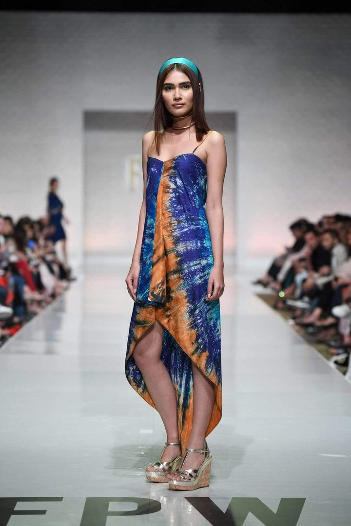 Yasmin Zaman - Tie Dye - Handkerchief Dress - 1 Piece