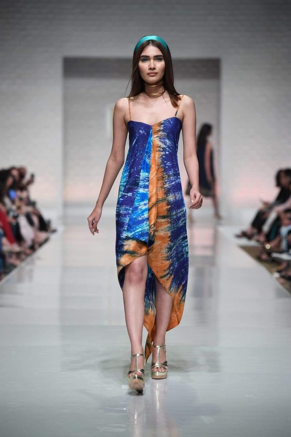 Yasmin Zaman - Tie Dye - Handkerchief Dress - 1 Piece
