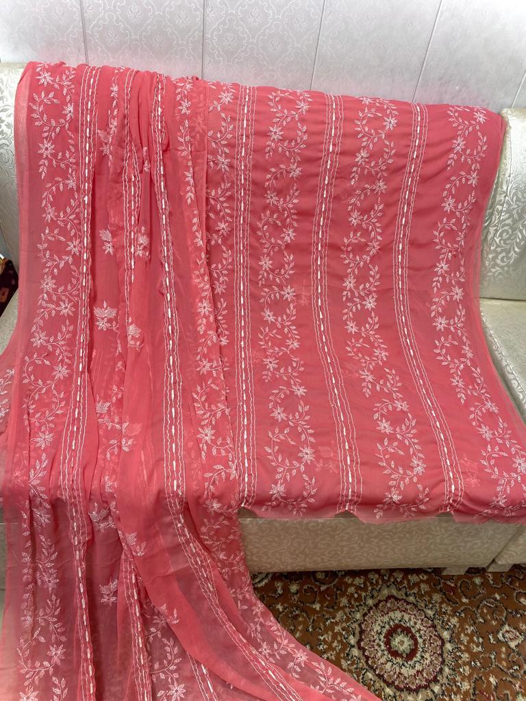 Design by Amina - Tarkashi Embroidery Kacha Tanka - 2 Pc - 28 - Studio by TCS