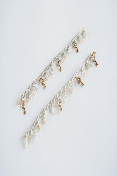 Chapter 13 - Silver Key Anklet - Studio by TCS