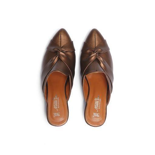 Milli Shoes - Brown Mules - 7507