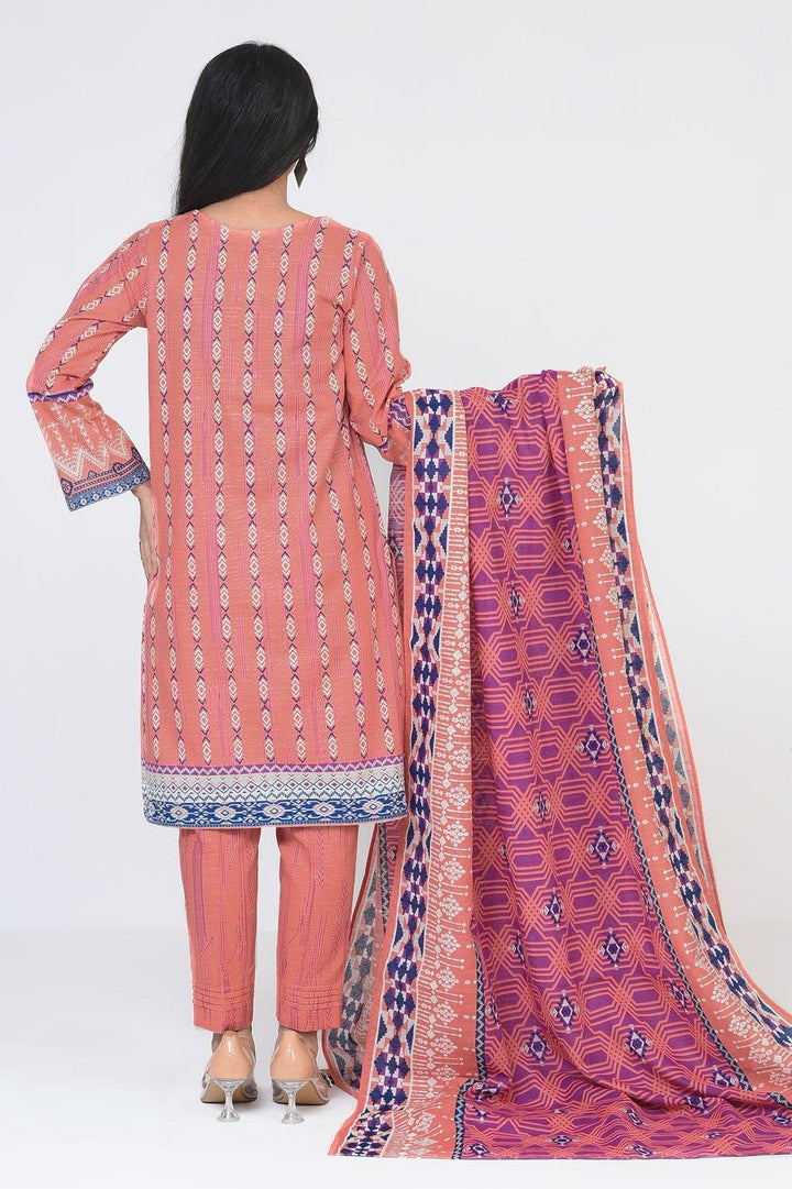 Mizaj - 3 Pc - Unstitched - Vol.02 - Khaddar Shirt, Dupatta and Trousers - Studio by TCS