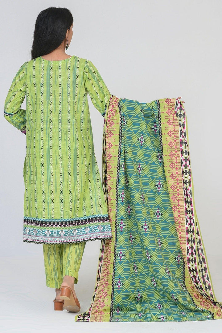 Mizaj - 3 Pc - Unstitched - Vol.02 - Khaddar Shirt, Dupatta and Trousers - Studio by TCS