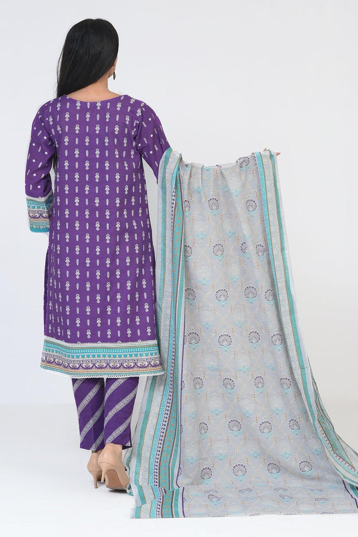 Mizaj - 3 Pc - Unstitched - Vol.02 - Khaddar Shirt, Dupatta and Trousers - Studio by TCS